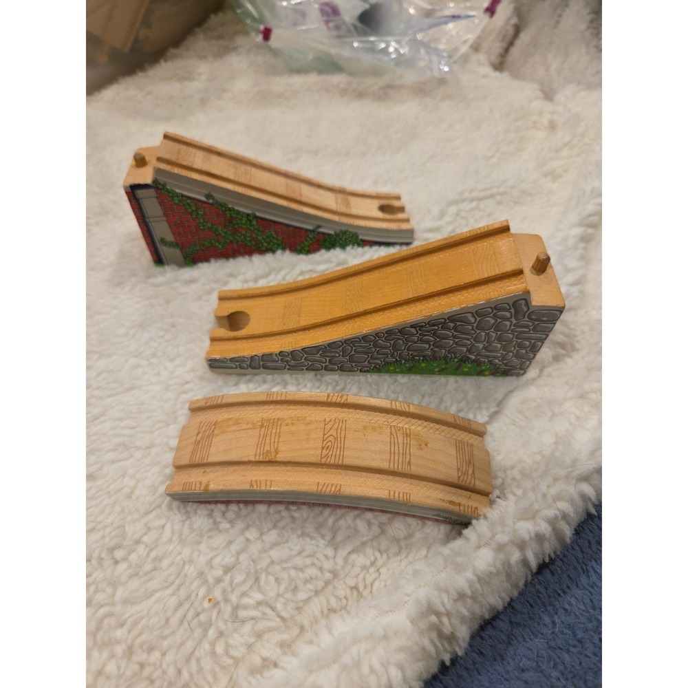 Thomas Train Wooden Railway,MARON BRIDGE,Crosby & Knapford & Wells Thorpe toy